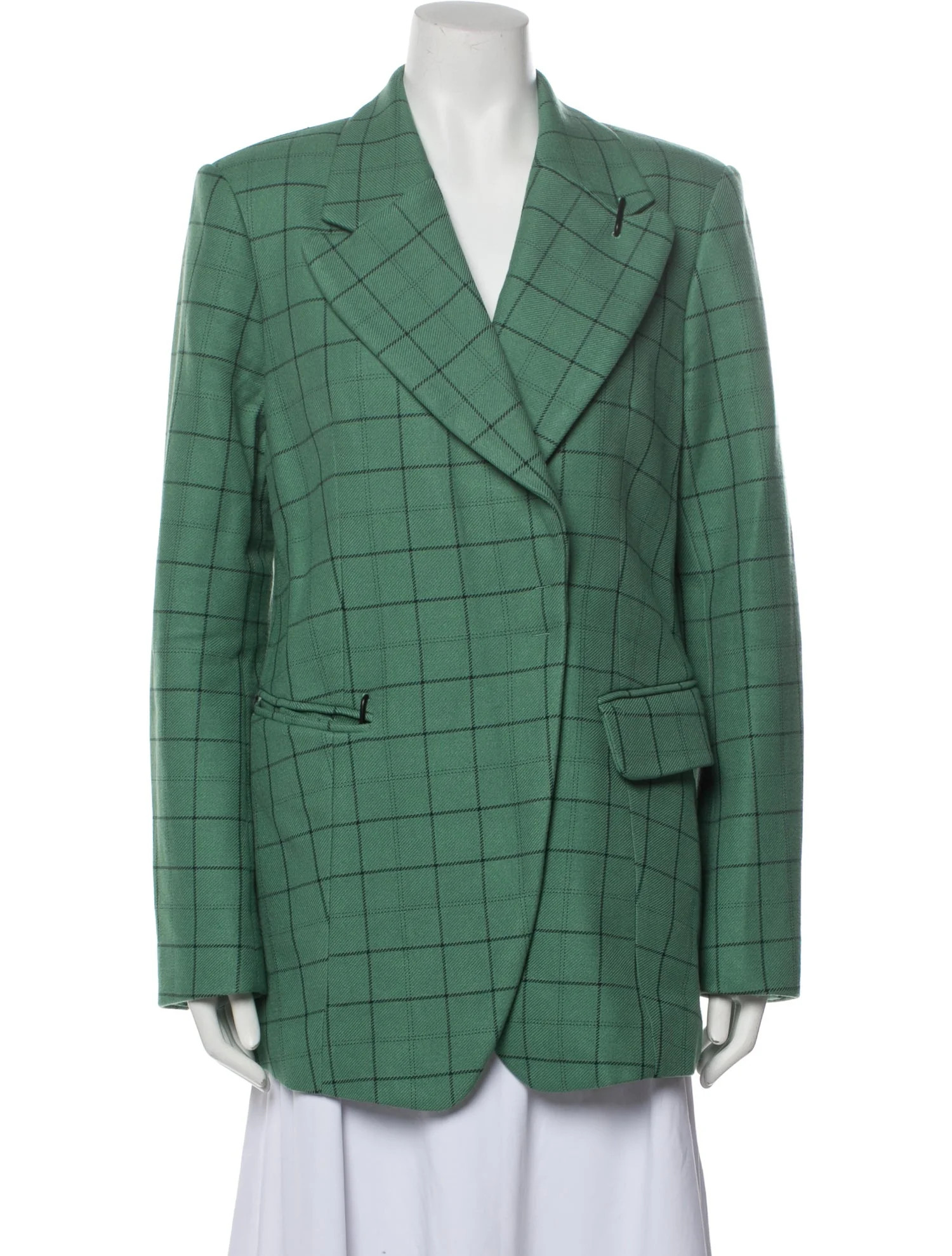 Plaid Print Blazer | The RealReal