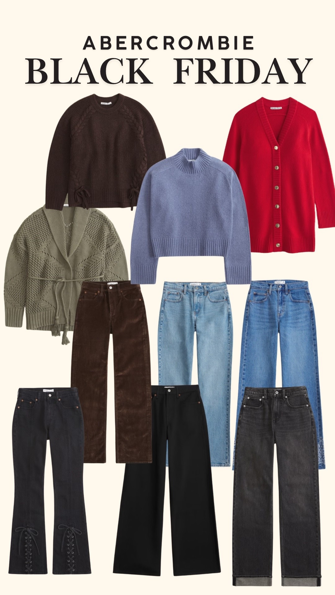 Black Friday outfits @abercrombie 

#LTKCyberWeek #LTKGiftGuide #LTKHoliday