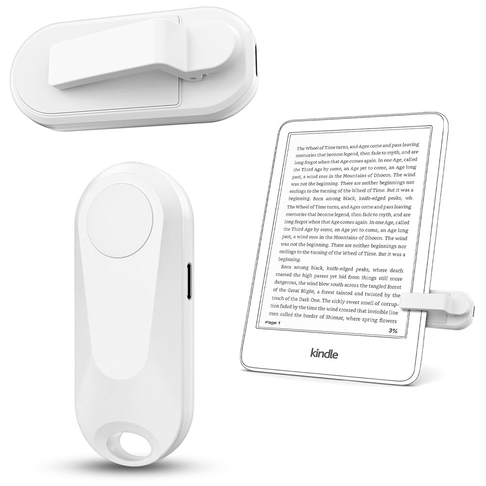 Remote Control Page Turner for Kindle Paperwhite Oasis Kobo eReaders, Camera Camcorder Remote Con... | Amazon (US)