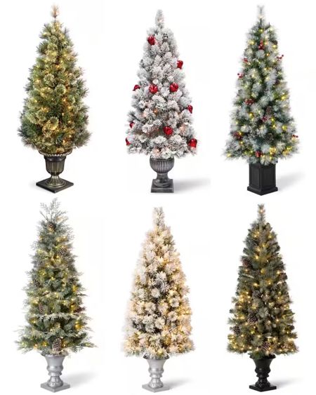 These faux mini trees are on sale up to 75% off and perfect for porch or indoor holiday decor. We have two of the top middle one and love them. 

#LTKsalealert #LTKhome #LTKHoliday