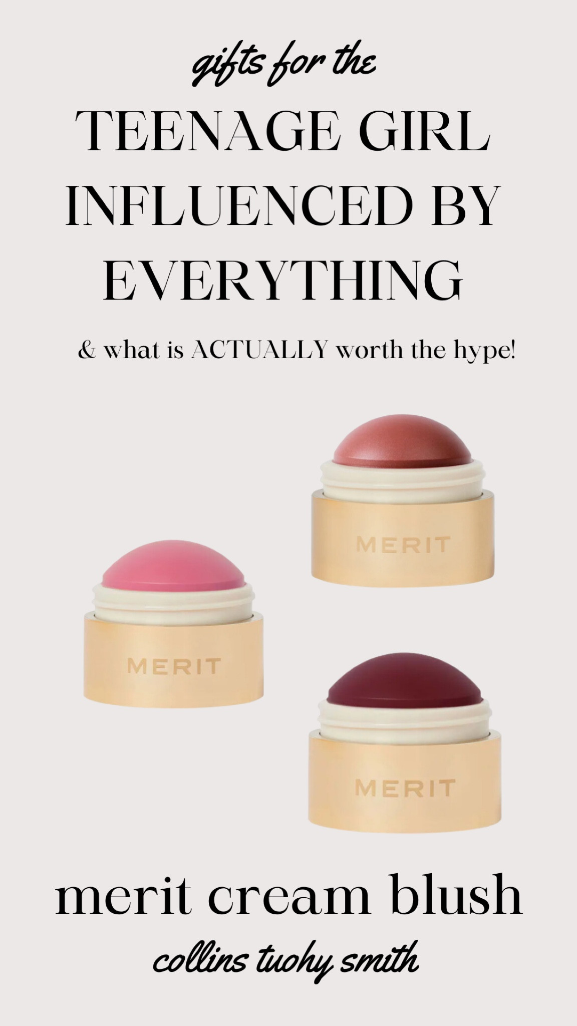 GIFT GUIDE SERIES: merit beauty cream blush balm 🎀🎀🎀🎀🎀

#LTKbeauty #LTKGiftGuide #LTKHoliday