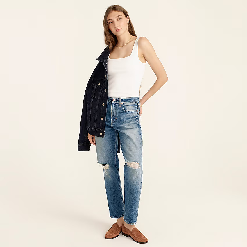 Slouchy boyfriend jean in Southern Sky wash | J. Crew US