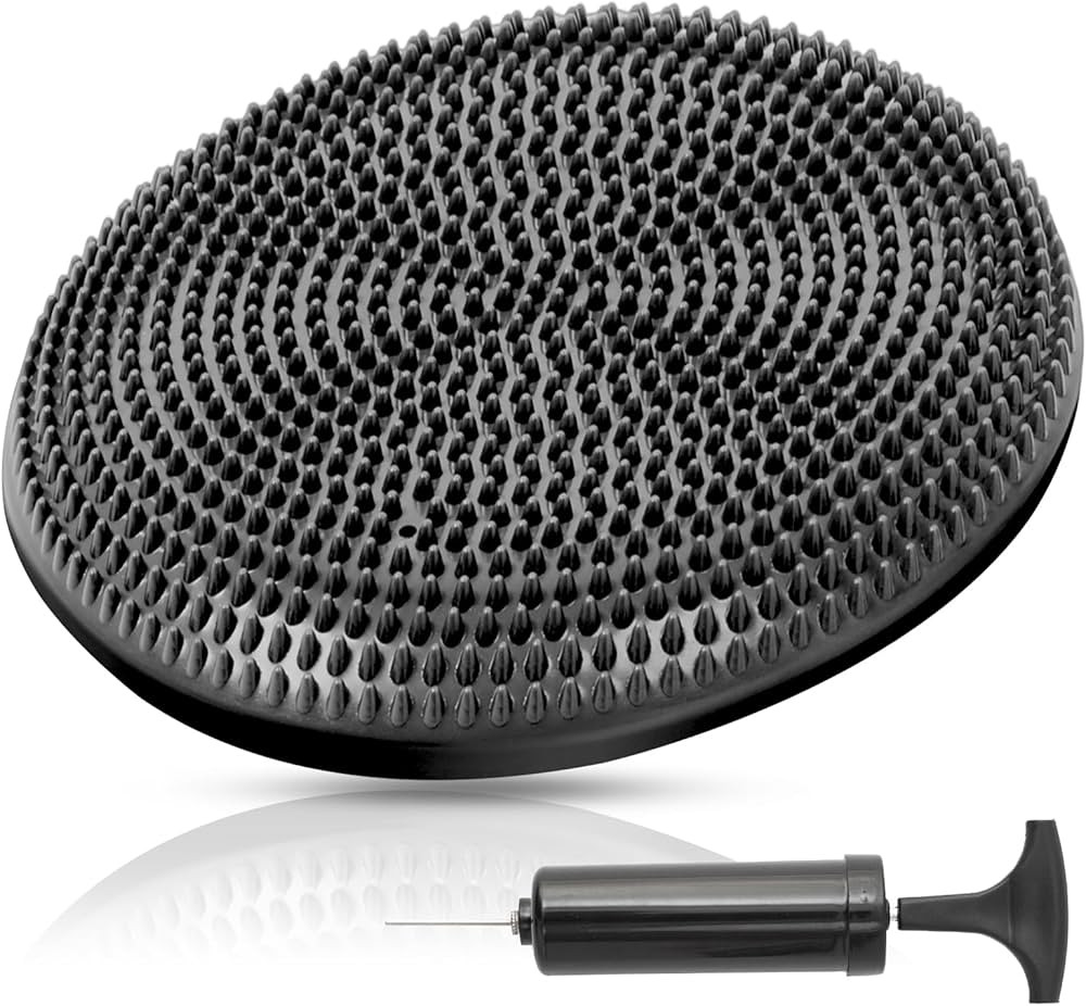 Primasole Balance disc 1 PC Comes with an air Pump Exercise Disk for Stability Workout | Amazon (US)