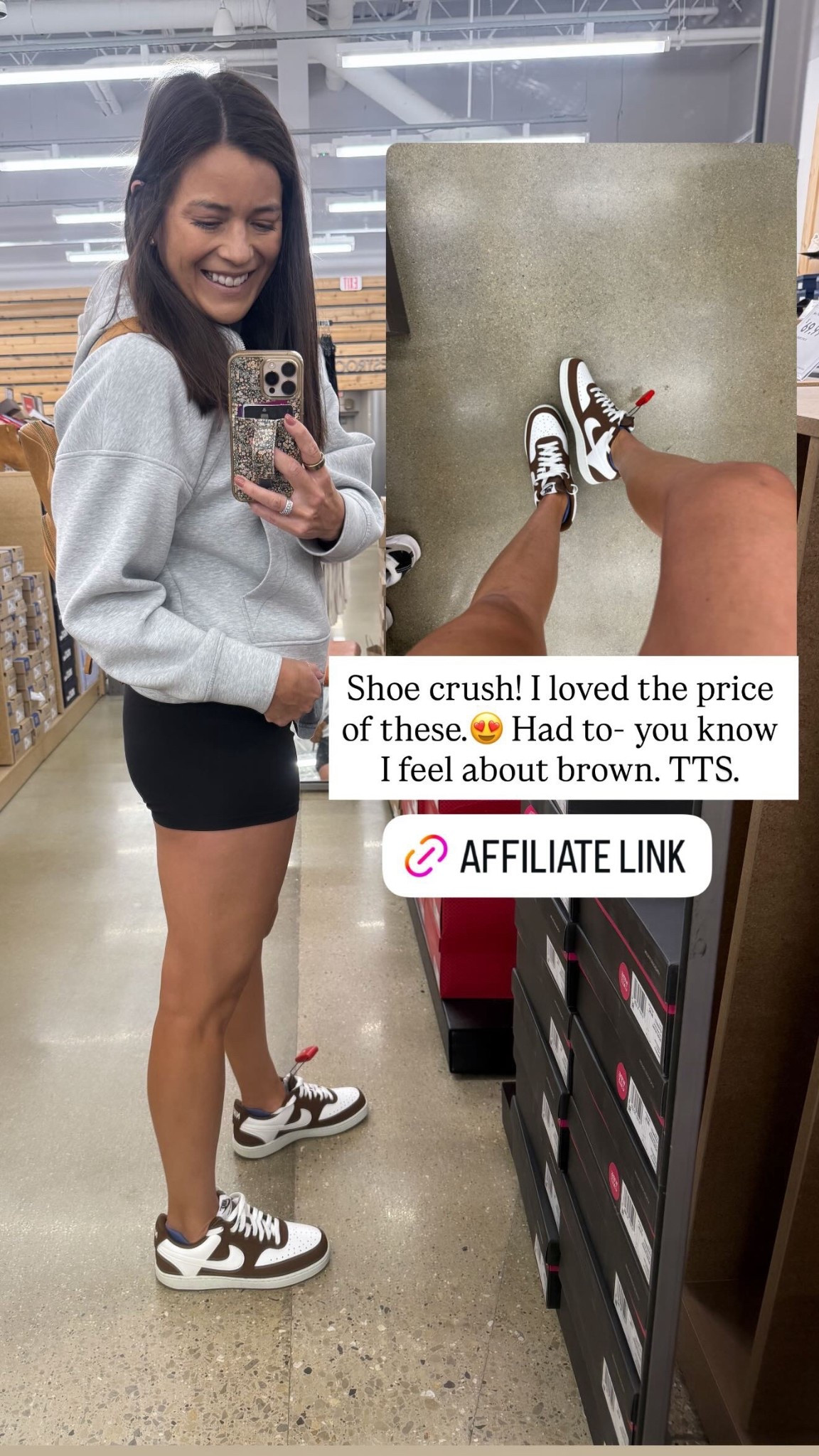 TTS 9.5. Perfect brown neutral. 🤎

#LTKActive #LTKShoeCrush