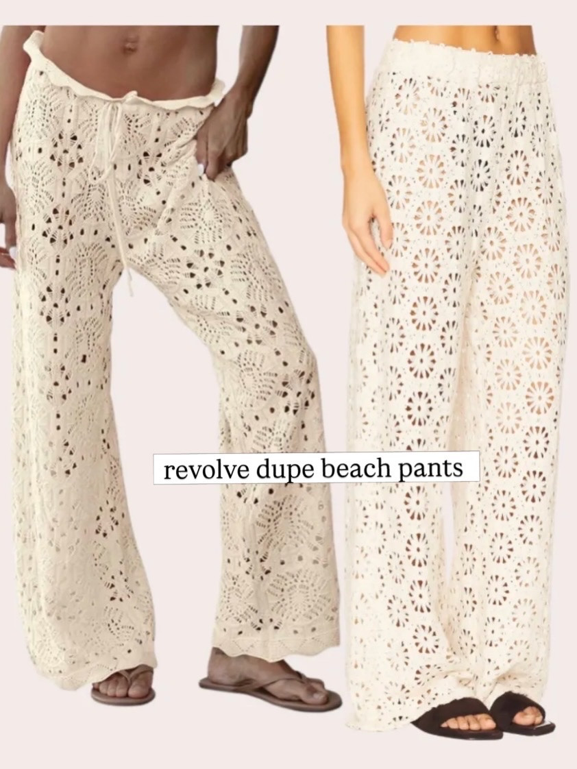 Crochet swimsuit coverup pants

#LTKU #LTKSeasonal #LTKSwim