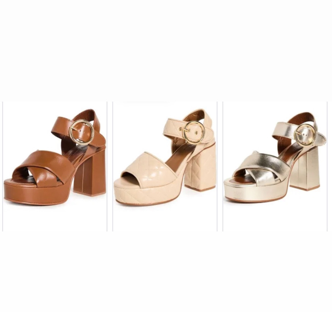 These Chloe chunky block heels are always my go-to! Found them in a bunch of colors and styles on both Shopbop and Tuckernuck

#LTKstyletip #LTKMostLoved #LTKshoecrush