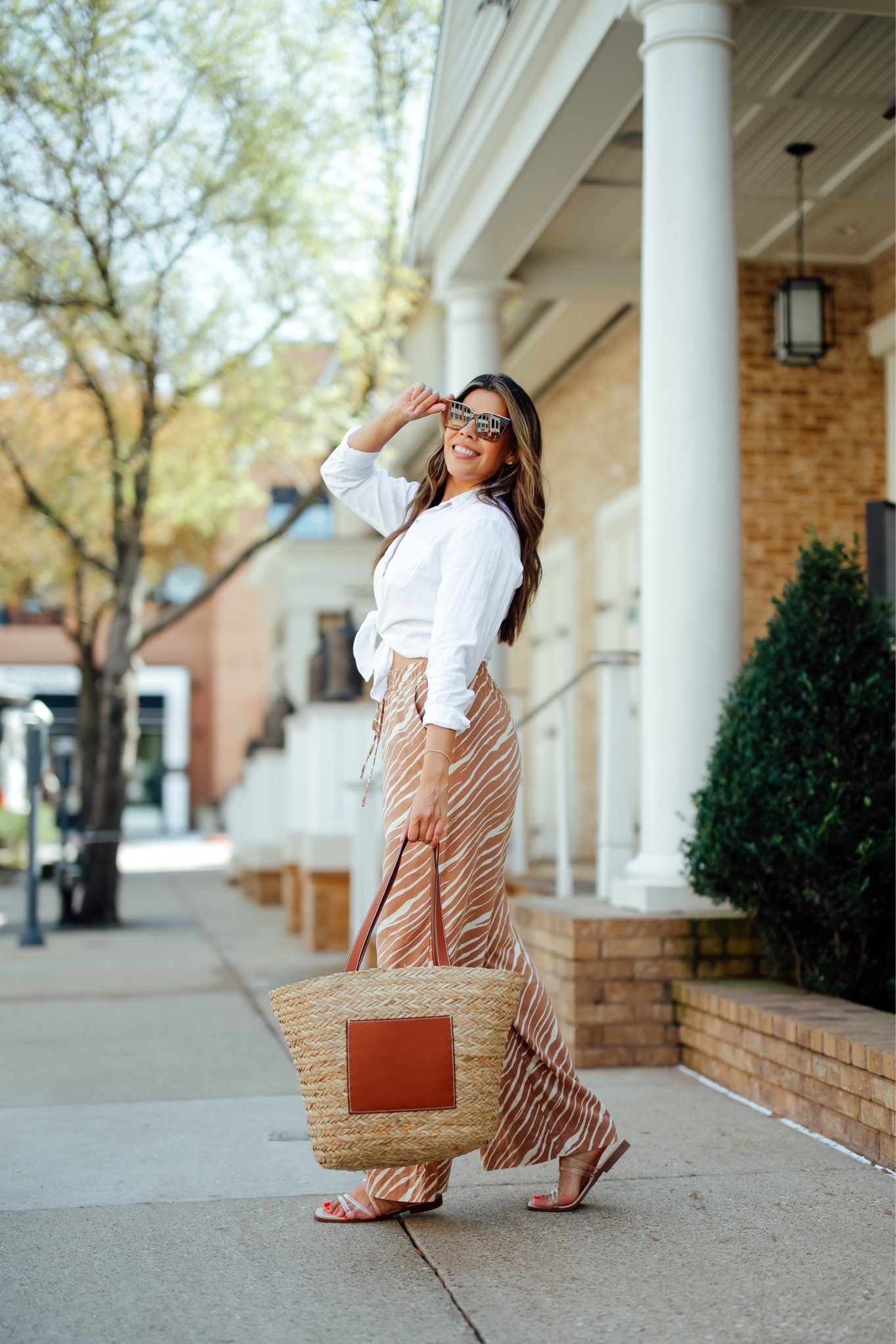 The perfect Spring/Summer Vacation outfit! Wearing size medium in shirt and pants! #targetstyle 

#LTKFind #LTKSeasonal #LTKtravel