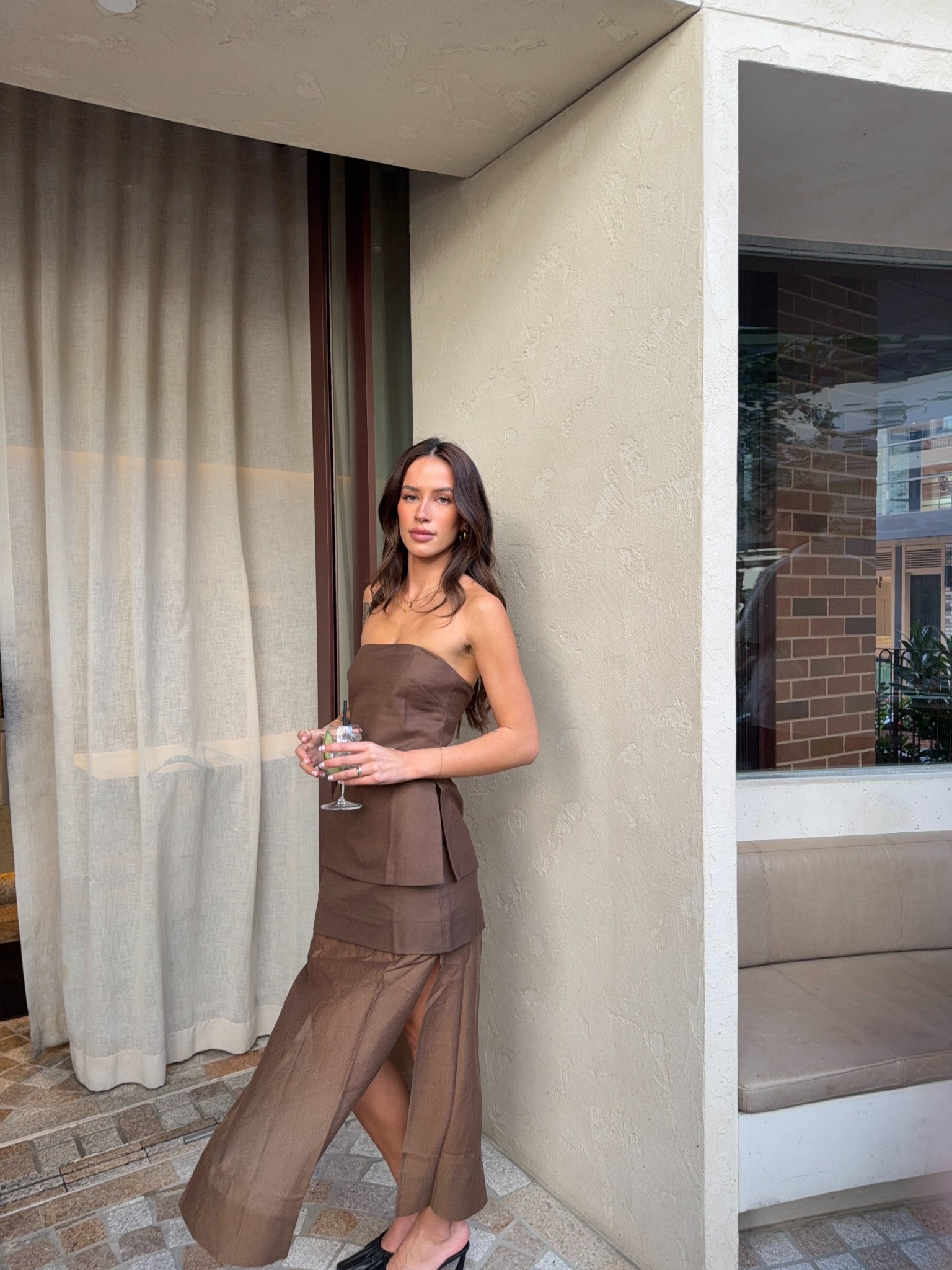 Wearing a size 6 in both the top and bottoms of this set from the iconic <3