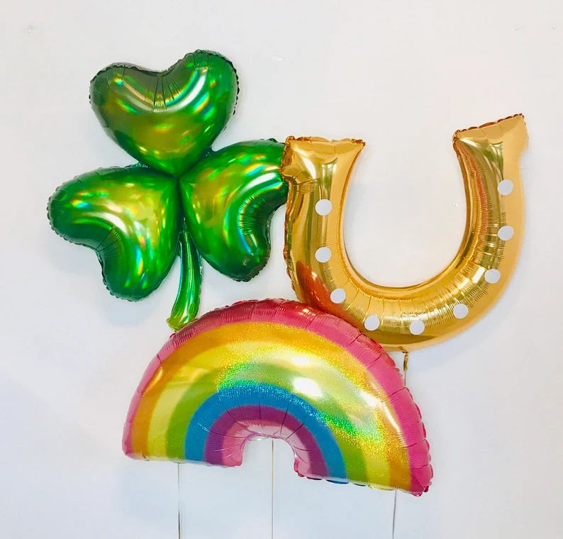 Lucky Charm Set St Patricks Day Balloons St Patricks Day | Etsy | Etsy (US)