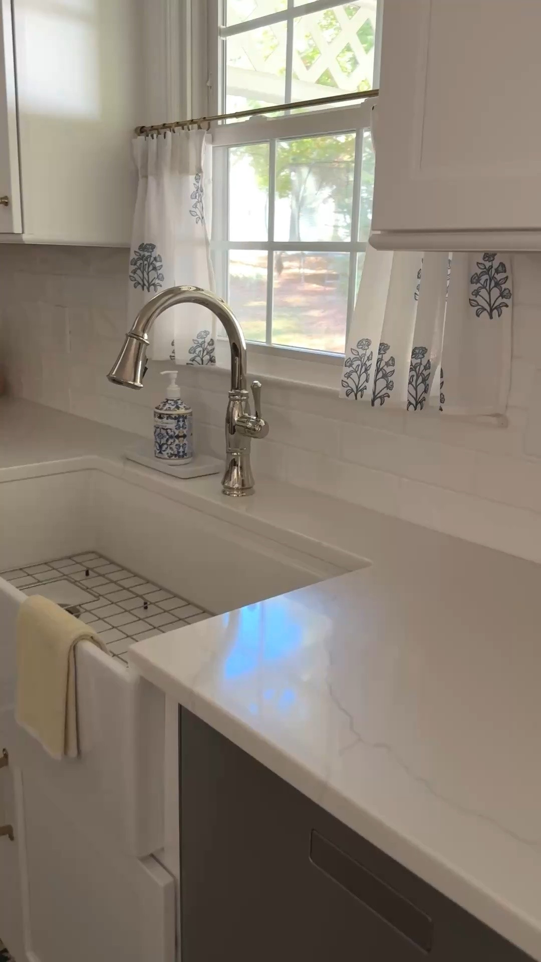 These café curtains are so sweet (and super affordable too)! It’s nice to have softness in a place like a kitchen where most finishes are hard.

#LTKHome