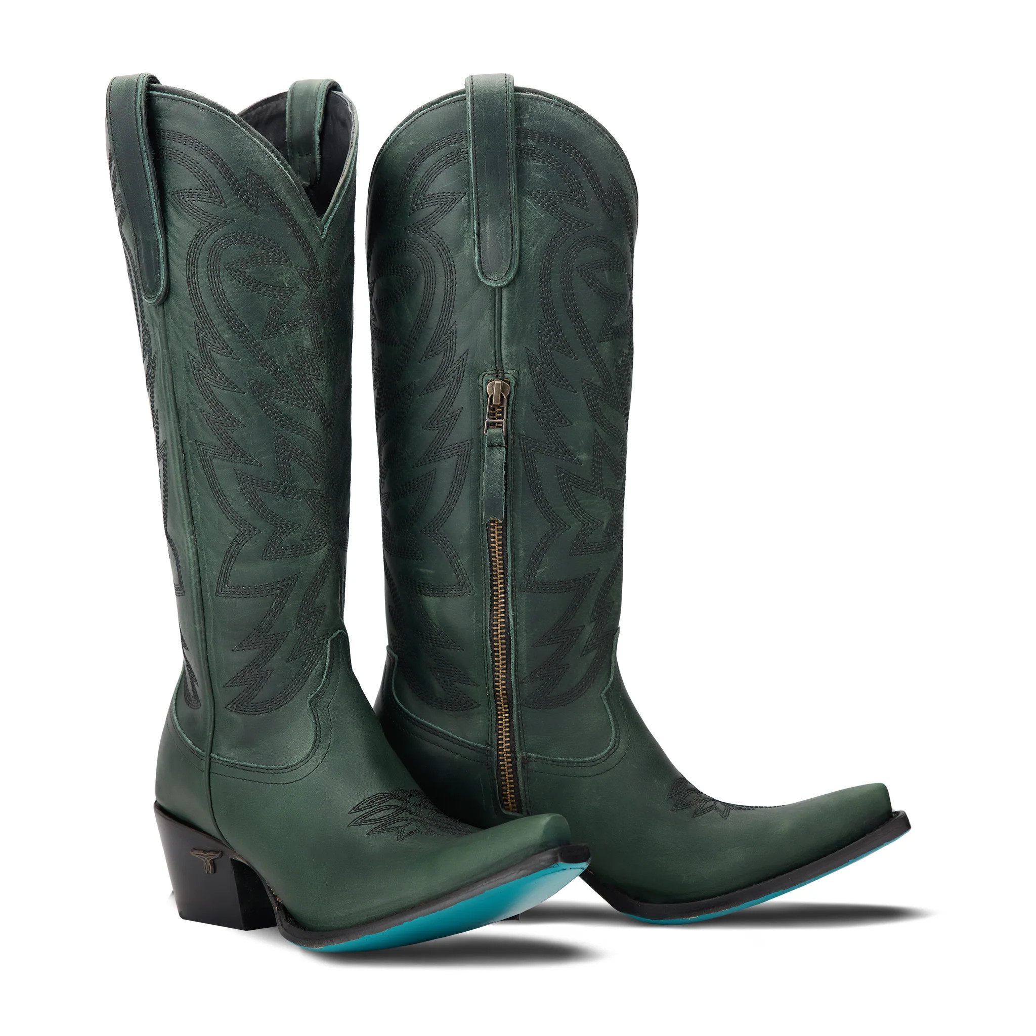 Smokeshow Boot - Emerald Green | Lane Boots
