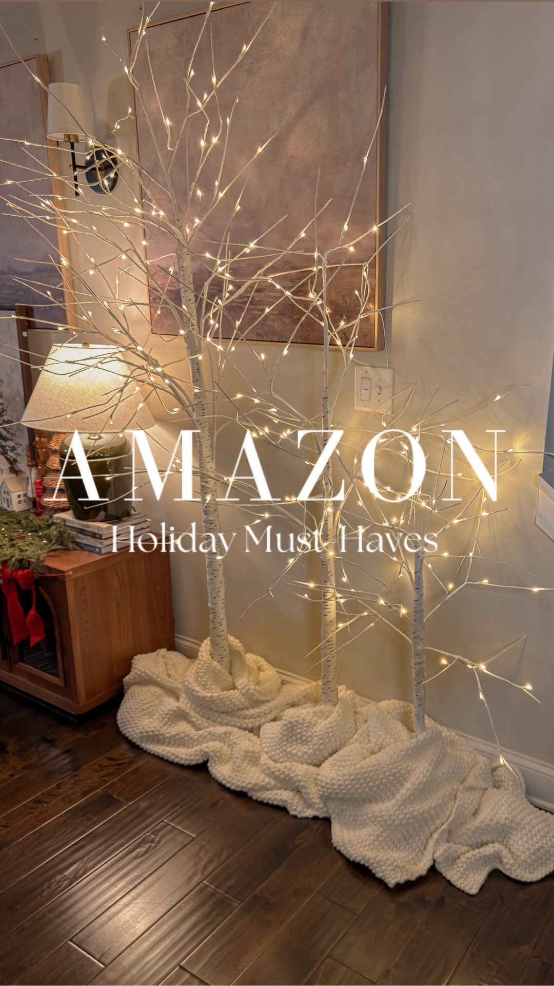 These lighted birch trees bring the dreamiest holiday glow into any corner of your home — warm, magical, and so cozy for the season. ✨🌲

#amazonfinds #holidayfinds #holidaydecor #amazonhome #christmasdecor #cozyhome #holidayseason #homedecor #amazondecor #amazonmusthaves #christmasinspo #cozychristmas #neutralchristmas #modernholidaydecor #christmasstyle #festivedecor #christmasvibes #interiorstyling #christmastree #birchtrees #lightedtrees #amazonfavorites #holidayhome #warmandcozy #holidaymood #simpleholidaydecor #decorcrushdaily


#LTKFindsUnder100 #LTKHoliday #LTKHome