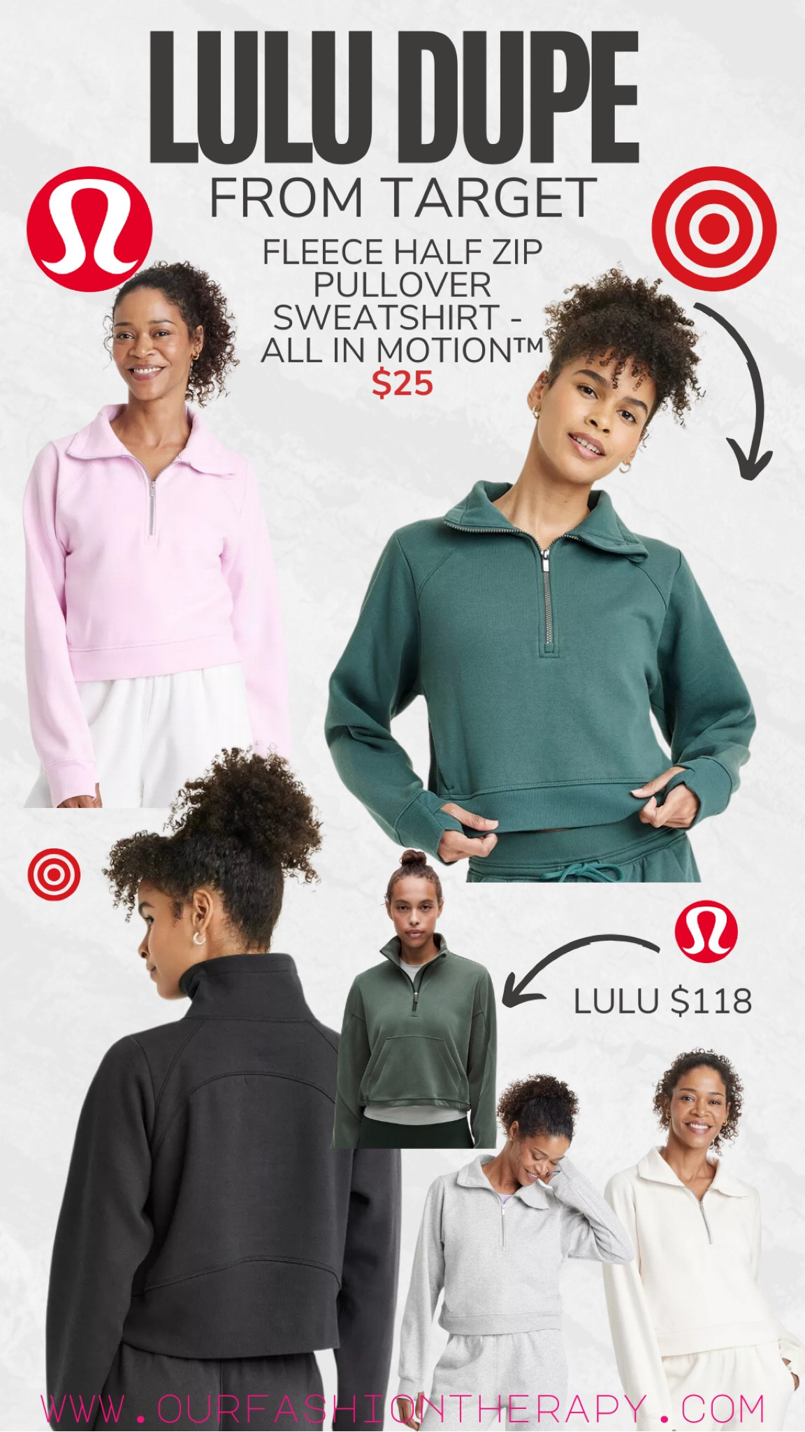 The pullover everyone asks if it’s Lululemon, but it’s Target! 

#LTKStyleTip #LTKFindsUnder50 #LTKOver40