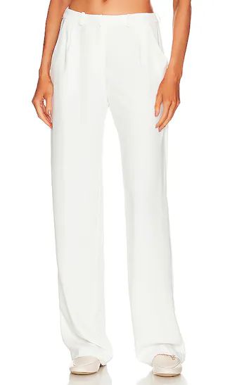Wallce Pants in Ivory | Revolve Clothing (Global)