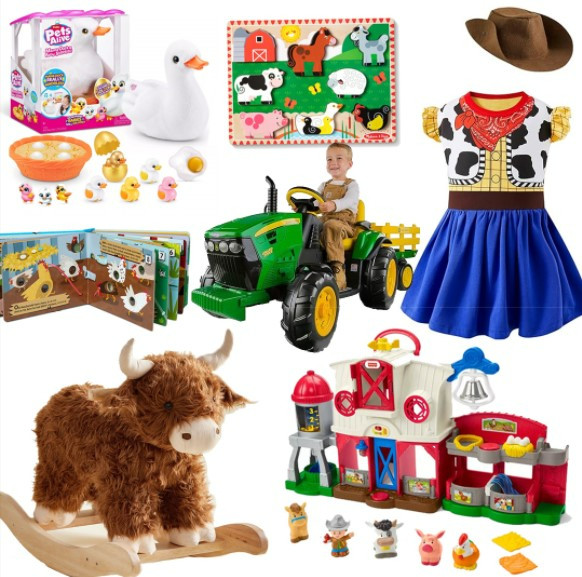 Farm theme gift guide for toddlers 

 #LTKGiftGuide #LTKHoliday #LTKKids