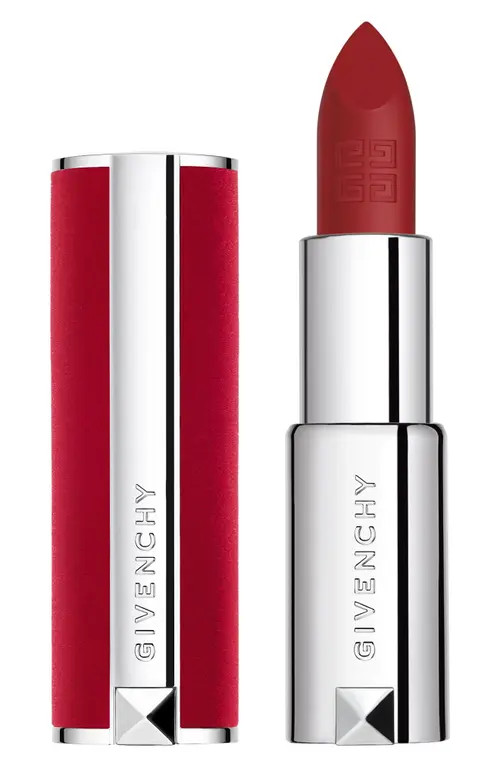 Givenchy Le Rouge Deep Velvet Matte Lipstick in 37 Rouge Graine at Nordstrom | Nordstrom