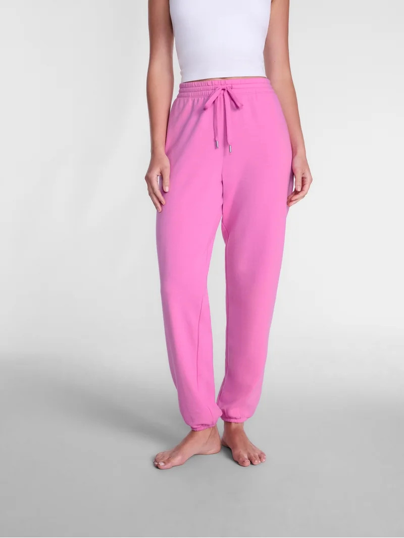 Joyspun Women's Fleece Sleep Pull On Jogger, Sizes XS to 3X | Walmart (US)