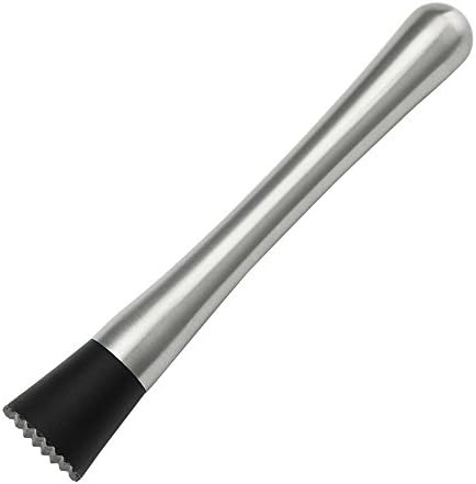 8" Long Stainless Steel Cocktail Muddlers by HQY, Muddler | Amazon (US)