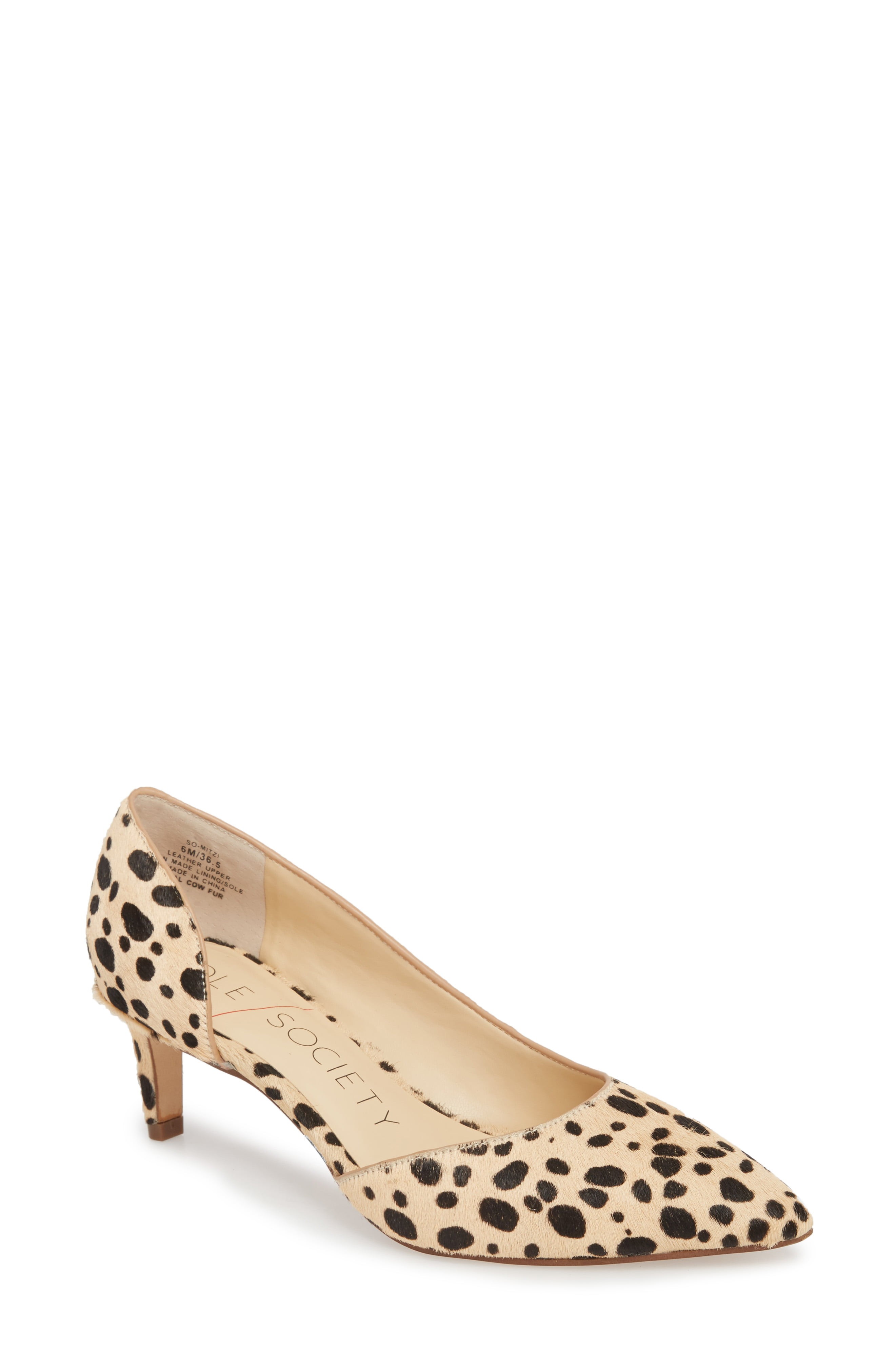 Sole Society Mitzi Half d'Orsay Pump (Women) | Nordstrom
