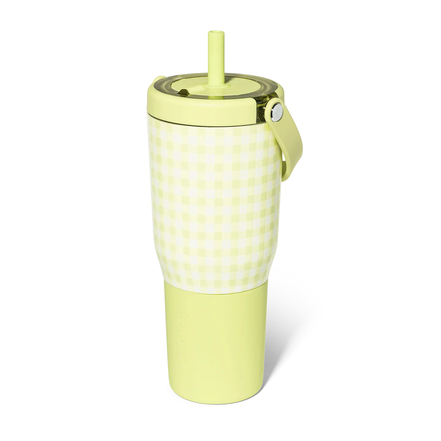 Resa 35oz | Pear Gingham Tumbler | BrüMate | Brumate