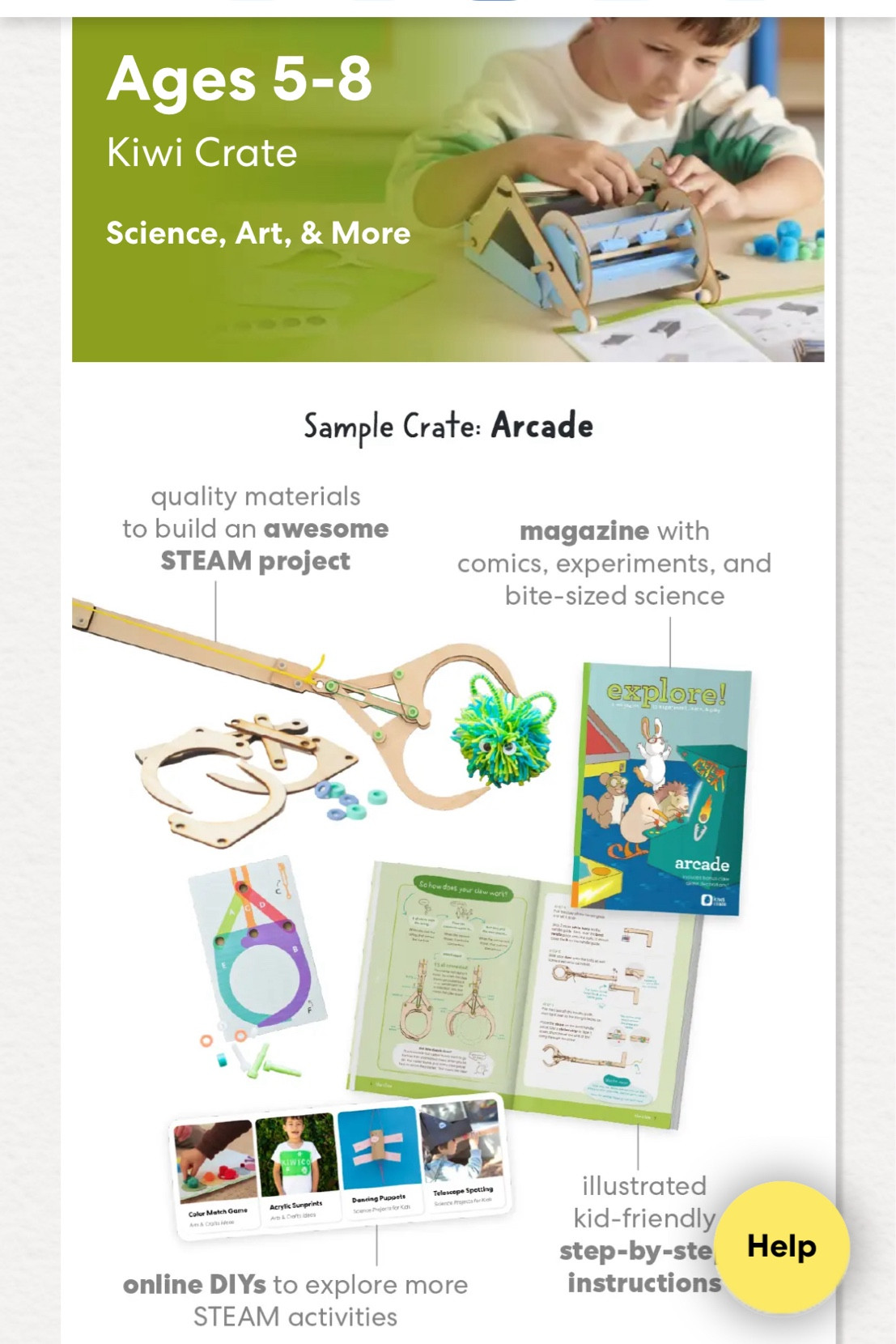 My grandkids LOVE their monthly subscription to KiwiCo kits! They have different themes and ages perfect for hands on learning! They even have a summer camp with weekly kits. 

#birthday #children #crafts #christmas #gift #art #culture #geography #learning #summer

#LTKFindsUnder50 #LTKKids #LTKGiftGuide