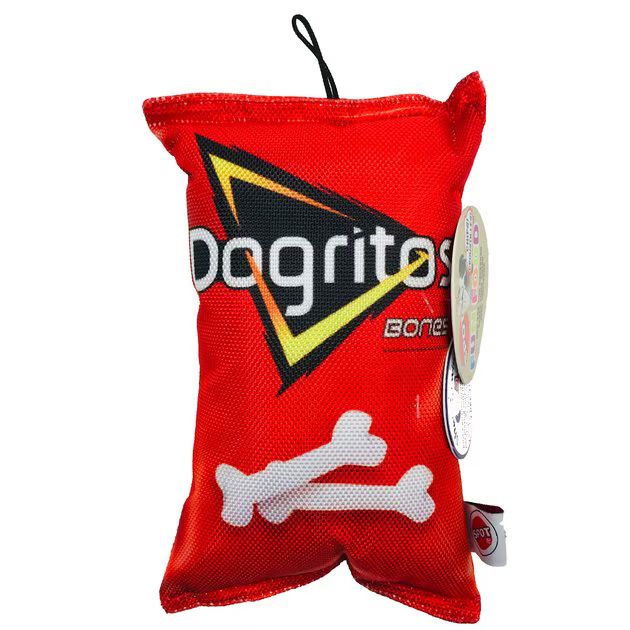 ETHICAL PET Fun Food Dogritos Chips Squeaky Plush Dog Toy - Chewy.com | Chewy.com