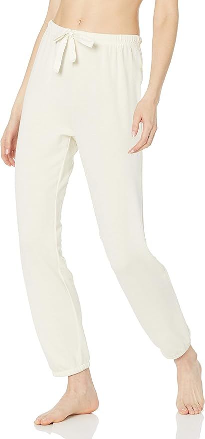 Amazon Essentials Women's Lightweight Lounge Terry Jogger Pajama Pant | Amazon (US)