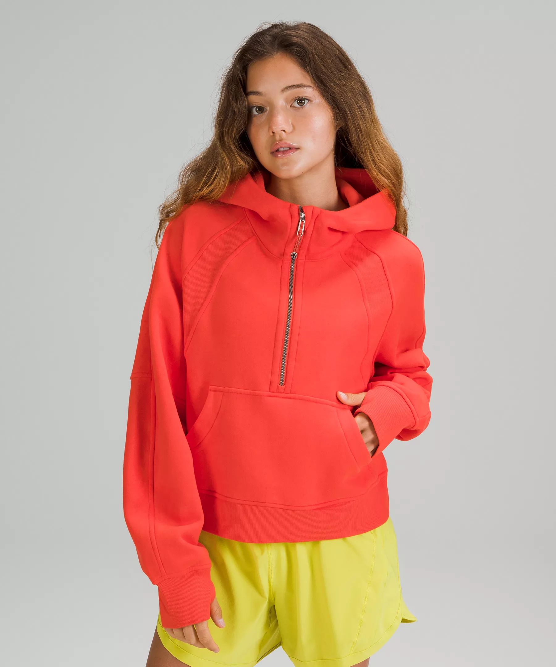 Scuba Oversized 1/2 Zip Hoodie | Women's Hoodies & Sweatshirts | lululemon | Lululemon (US)