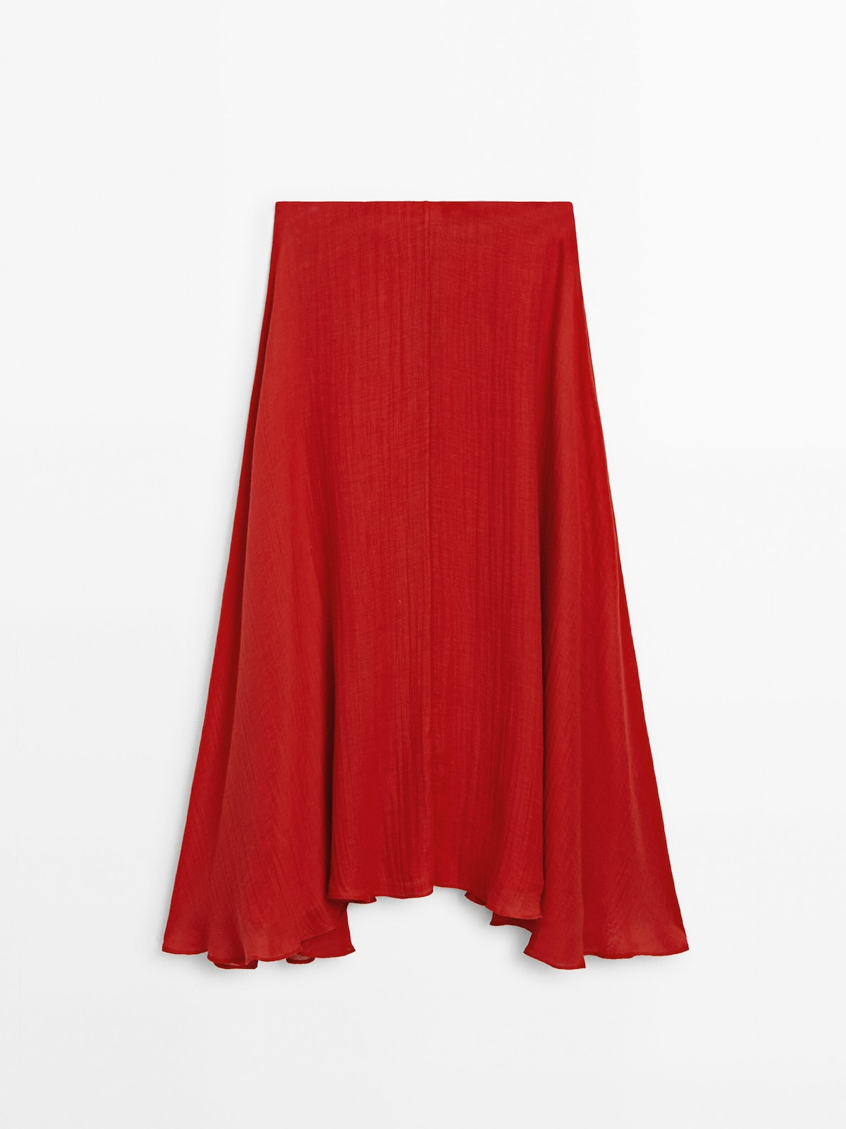Long flowing skirt - Limited Edition | Massimo Dutti US
