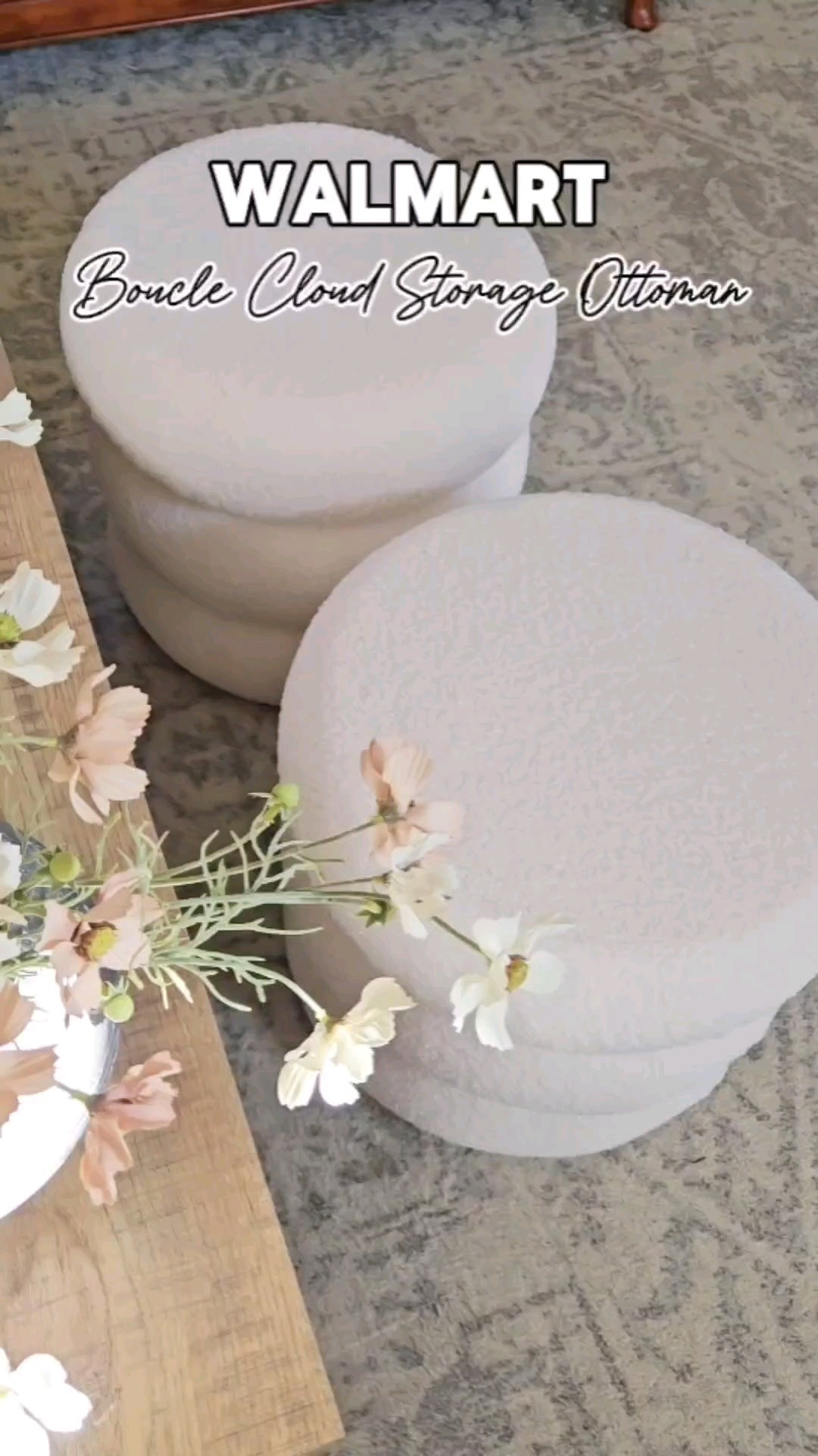 🌟 Add a touch of elegance and practicality to your living space with this cozy boucle cloud storage ottoman from @Walmart! Perfect for keeping your essentials neatly tucked away while providing extra seating or a comfy footrest. Swipe up to shop this versatile piece! 🌟 #HomeDecor #WalmartFinds #StylishStorage #LTKhome 

 

#LTKWatchNow #LTKHome