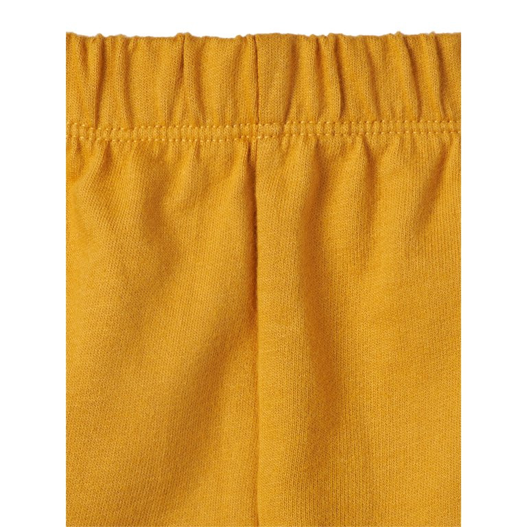 Modern Moments by Gerber Toddler Girl Peached French Terry Shorts, 2-Pack, Sizes 12M-5T | Walmart (US)