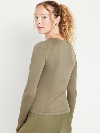 Long-Sleeve Seamless Performance Top | Old Navy (US)