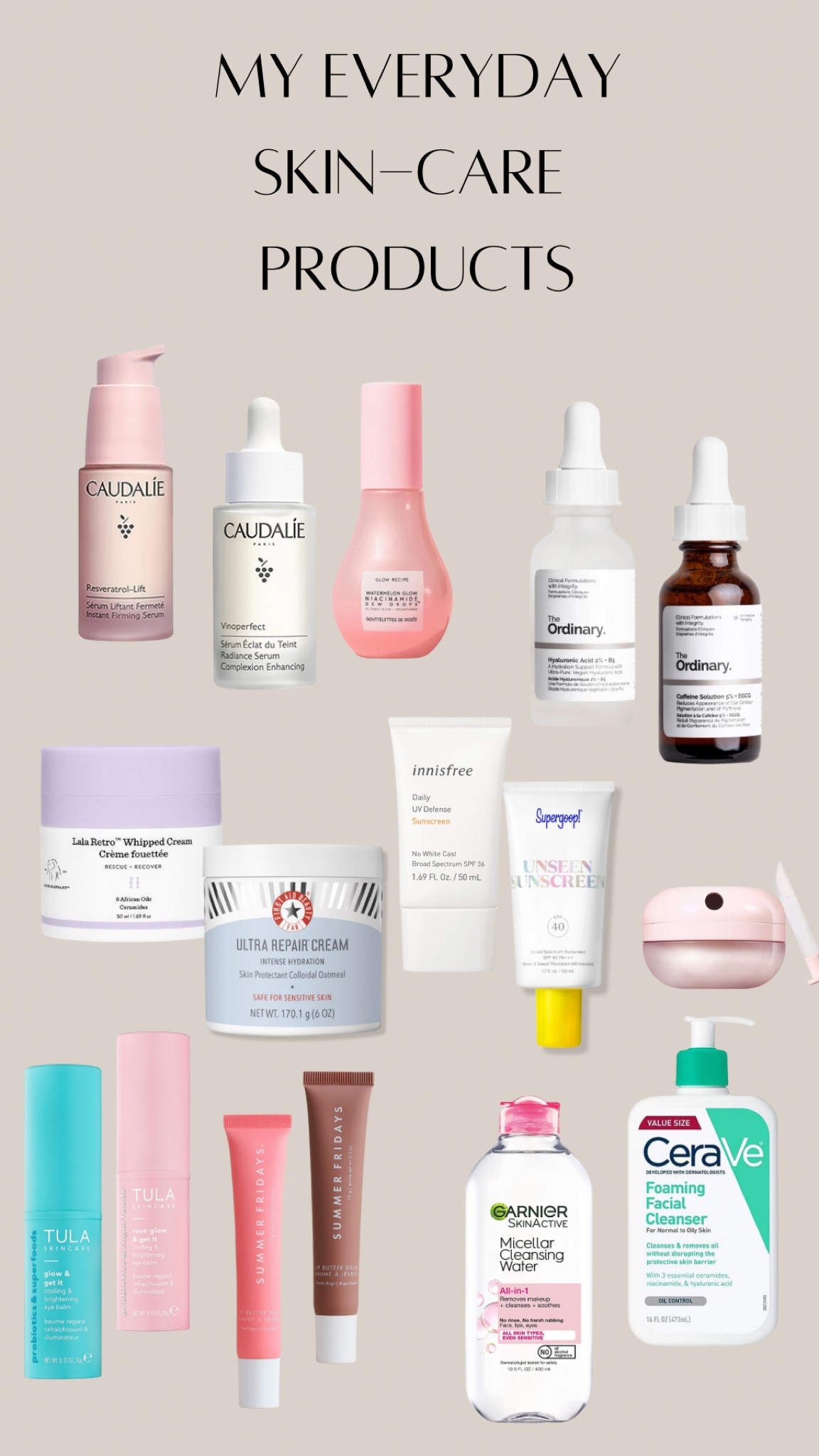 My everyday skincare products🫶🏻

#LTKMostLoved #LTKfindsunder50 #LTKbeauty