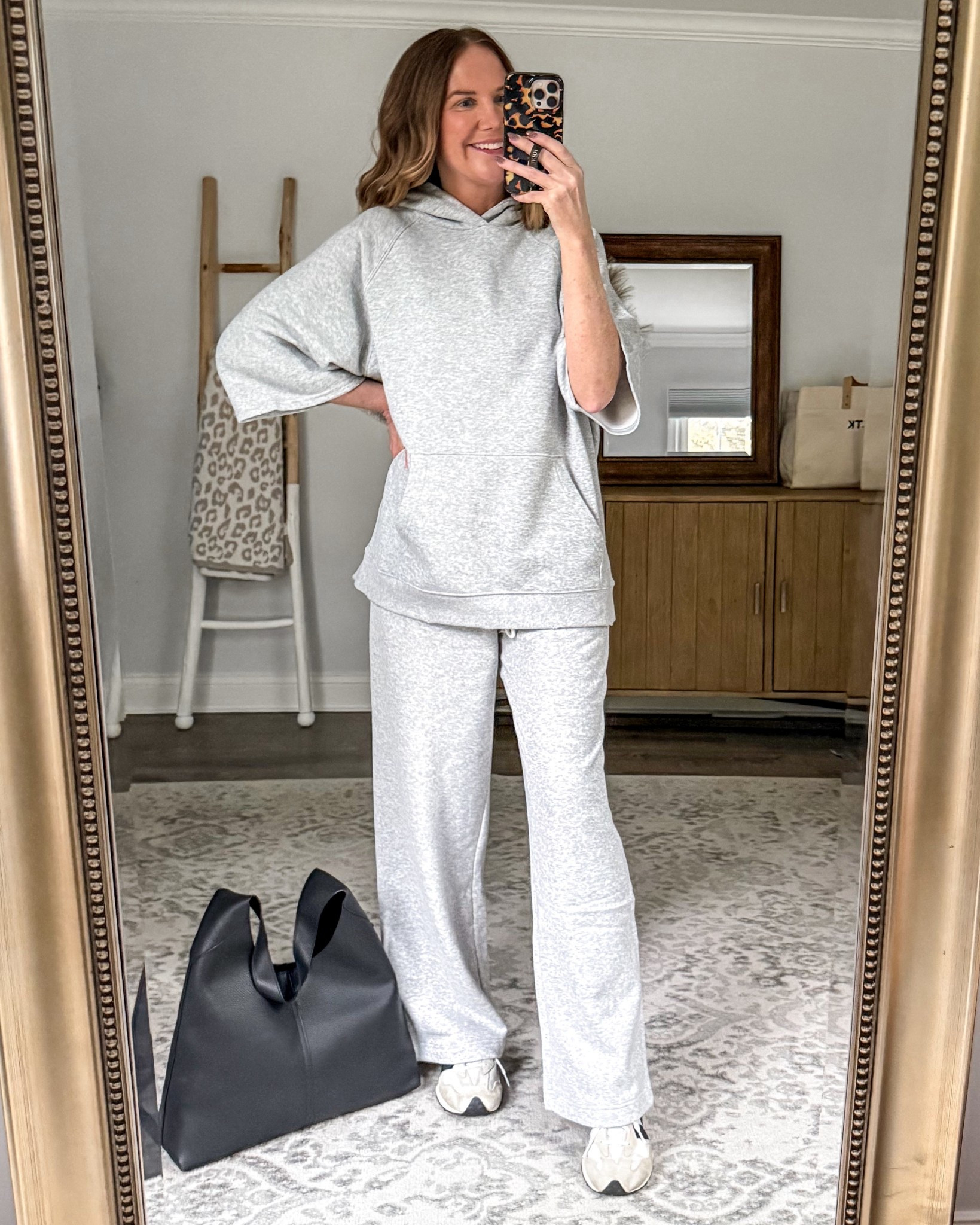 Athleisure outfit 
Pants small
Hoodie XL

#LTKSeasonal #LTKSaleAlert #LTKOver40