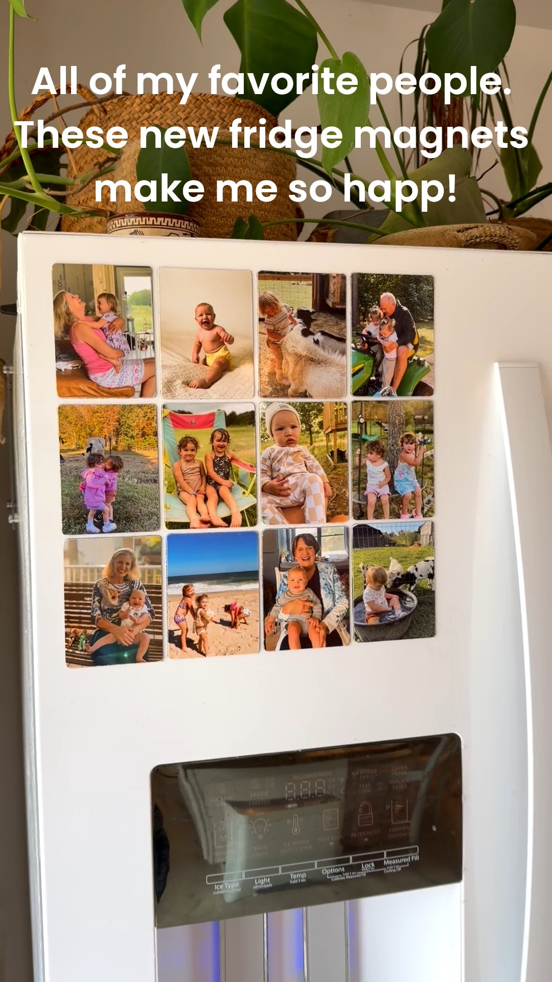 Ordered custom fridge magnets and they make me smile every time I look at them. I love that I can easily swap them out as I want to switch pictures and they are so much more durable than just printing pictures off. 

#LTKHome #LTKKids #LTKmomlife