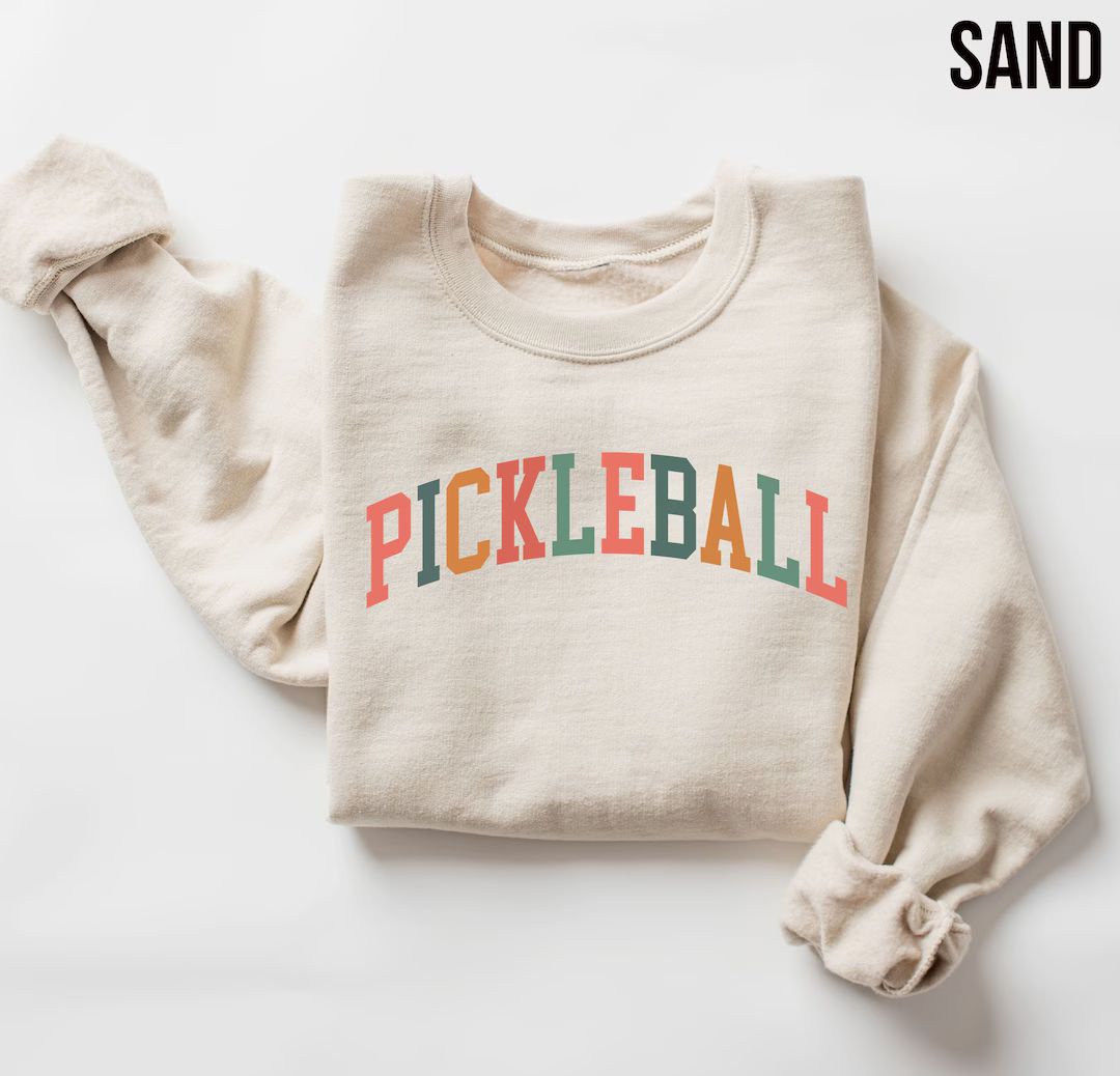 Pickleball Sweatshirt Pickleballer Pickleball Sweater Gift for - Etsy | Etsy (US)
