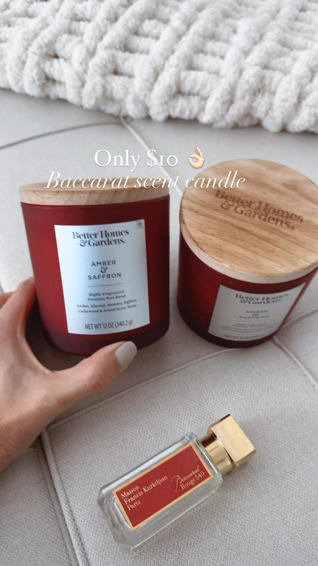 The perfect luxury scent candle for only 10 🙌🏻 baccarat scent candle 👌🏻
Perfect for the holidays or even as a gift 




#LTKU #LTKSeasonal #LTKHome