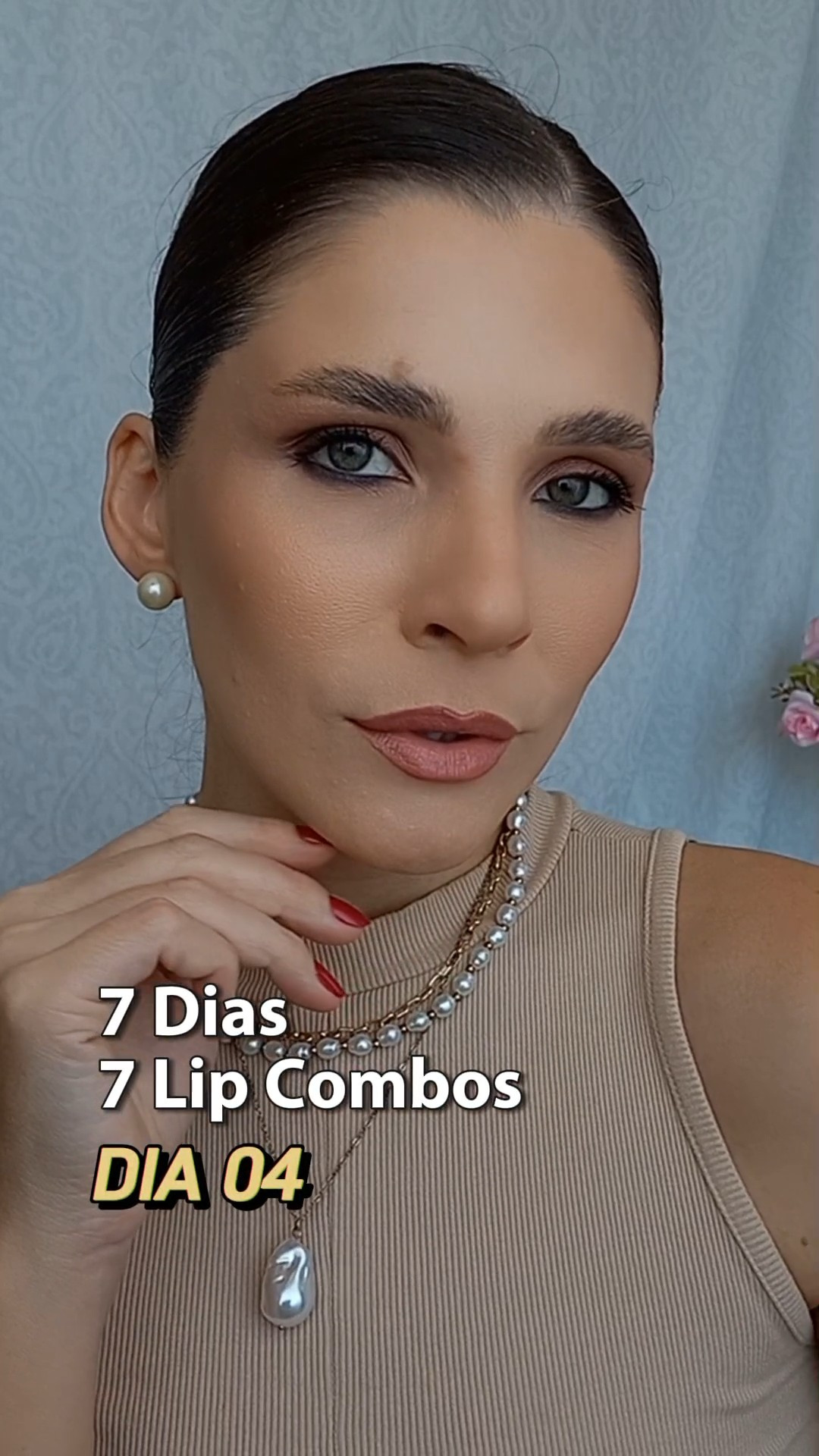 07 Dias com 07 Lip Combos diferentes.👉 Dia 04• Batom Líquido Skinny Matte: Rosé Gardênia - textura ultrafina, super pigmentado, acabamento matte ,longa duração e bem confortável • Gloss Crystal: Rubi - acabamento espelhado, super confortável, hidratante e não acumula bem forma babinha. @linhaniinasecrets• Contorno Labial: Marronis @quemdisseberenice 

#LTKGiftGuide #LTKbrasil #LTKbeauty