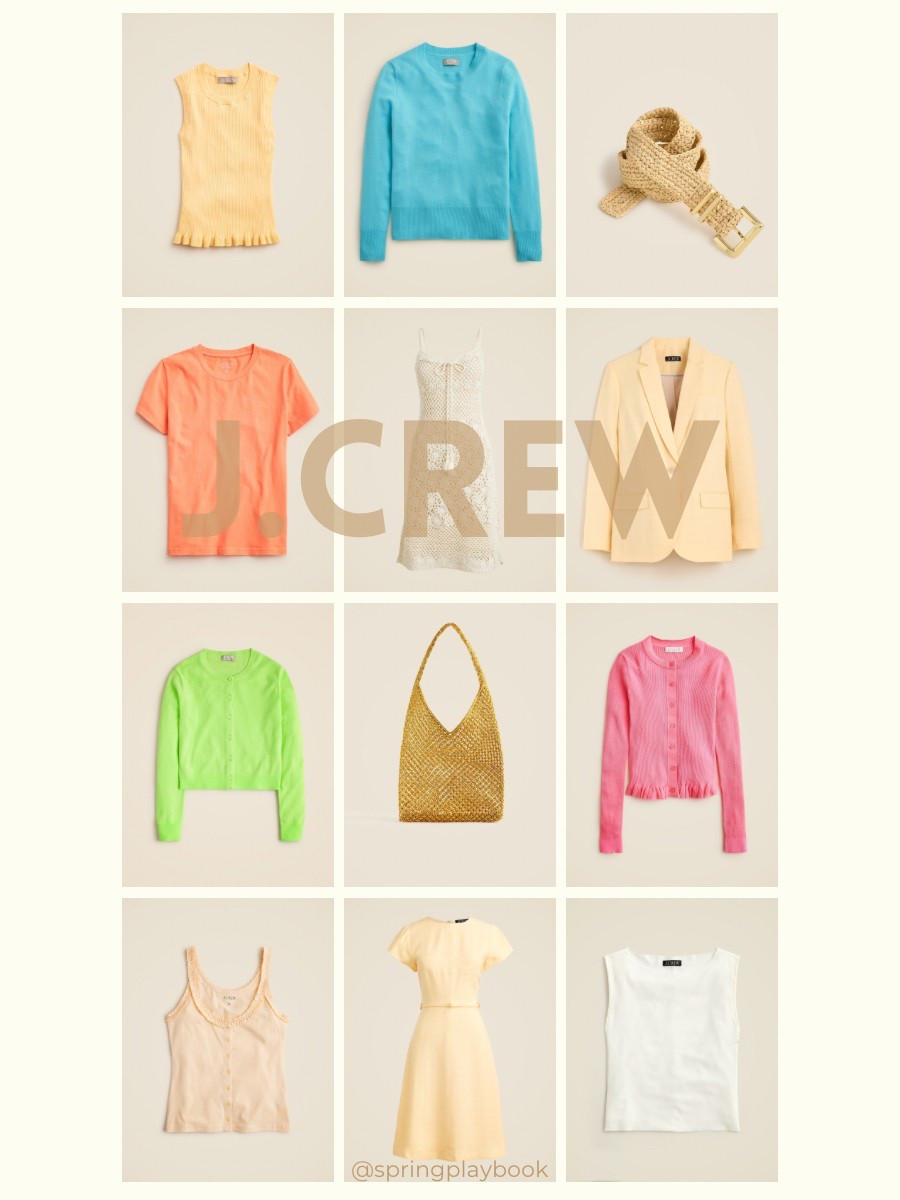 New Arrivals for Spring at J.Crew. Cardigans, ribbed details, ingenue ruffles, woven, and metallic accents. 

#createdcolorful #createdcolorfulspring #hocspring #tcispring #pcaspring #lightspring #warmspring #truespring #brightspring #clearspring #paintboxspring #bluespring

#LTKWorkwear #LTKStyleTip #LTKMidsize