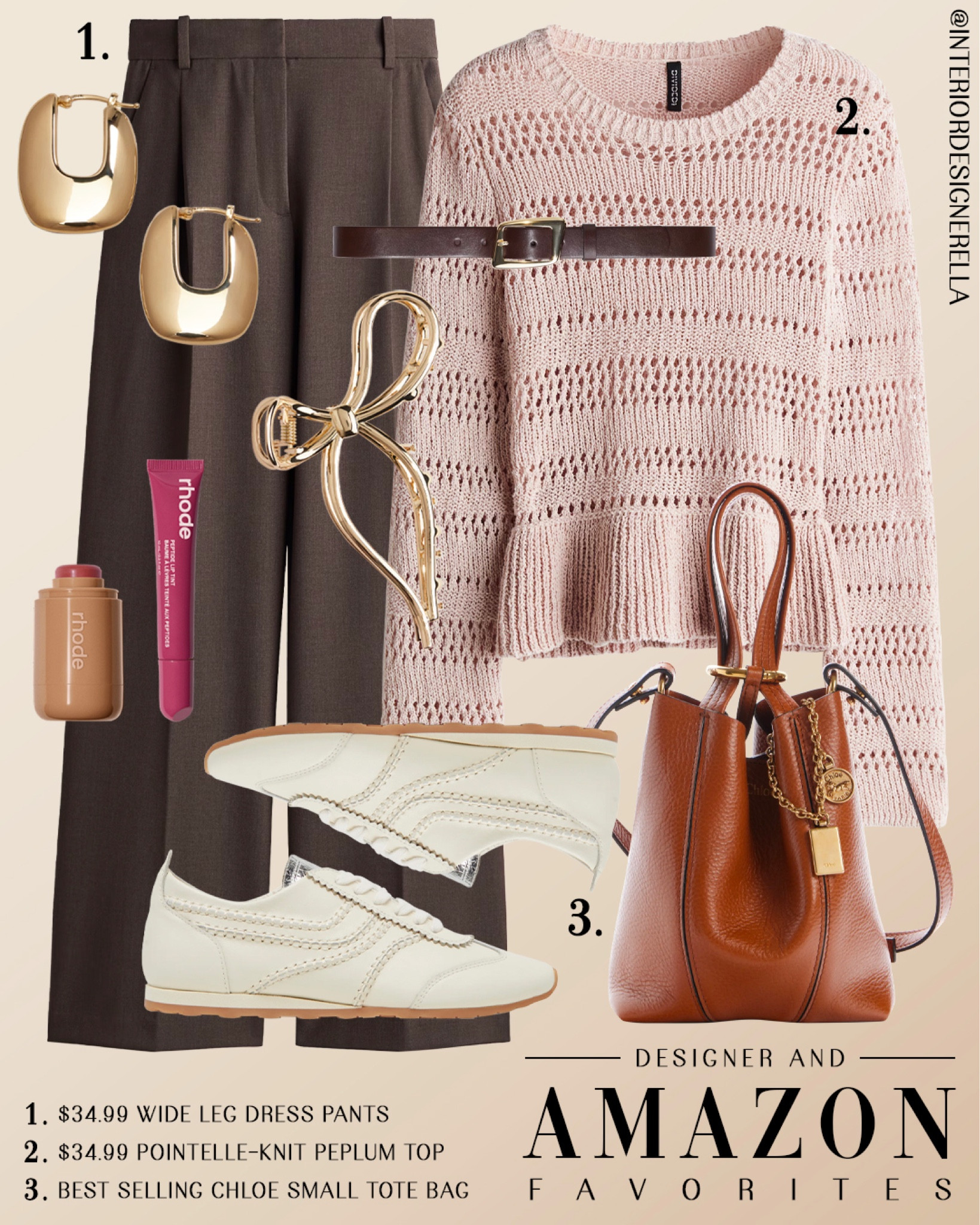 $34.99 wide leg dress pants + best selling Chloe small tote bag!✨ Share this post with a friend!!🤗 Click on the “Shop OOTD Collages” collections on my LTK to shop this post and more!🤗 Have an amazing day!! Xo!!

#LTKFindsUnder50 #LTKShoeCrush #LTKFindsUnder100