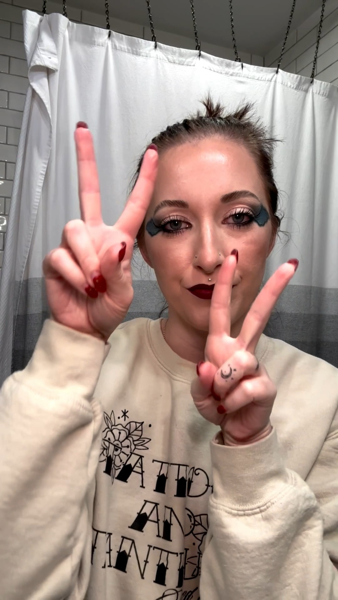 LOL apparently didn’t hit record when I used actual SOAP 😂 
🧼let’s get this face washed for bed
Using micellar water FIRST on my dark lips and eyeliner is SO HELPFUL to get all of the makeup off of my eyes and lips 👄 

#LTKSeasonal #LTKBeauty #LTKSaleAlert