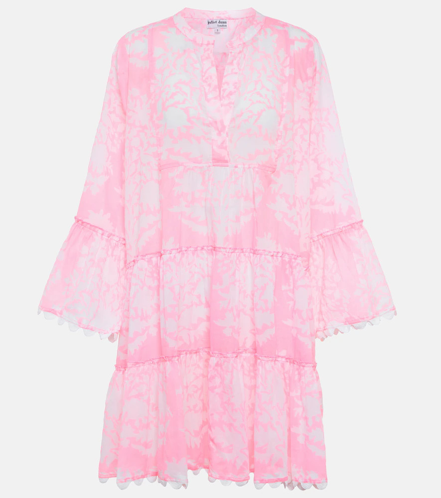 Juliet Dunn Printed cotton minidress | Mytheresa (US/CA)