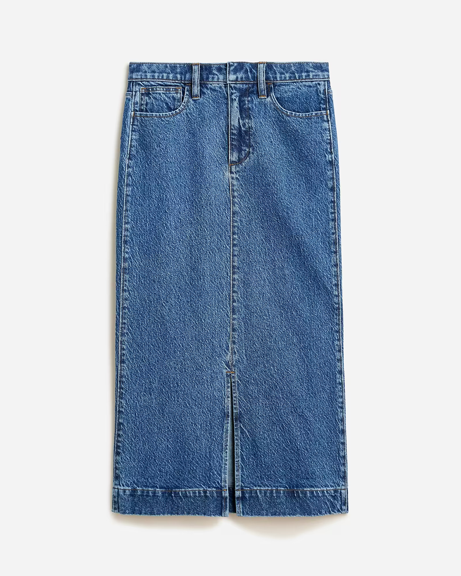 Midi denim skirt | J. Crew US