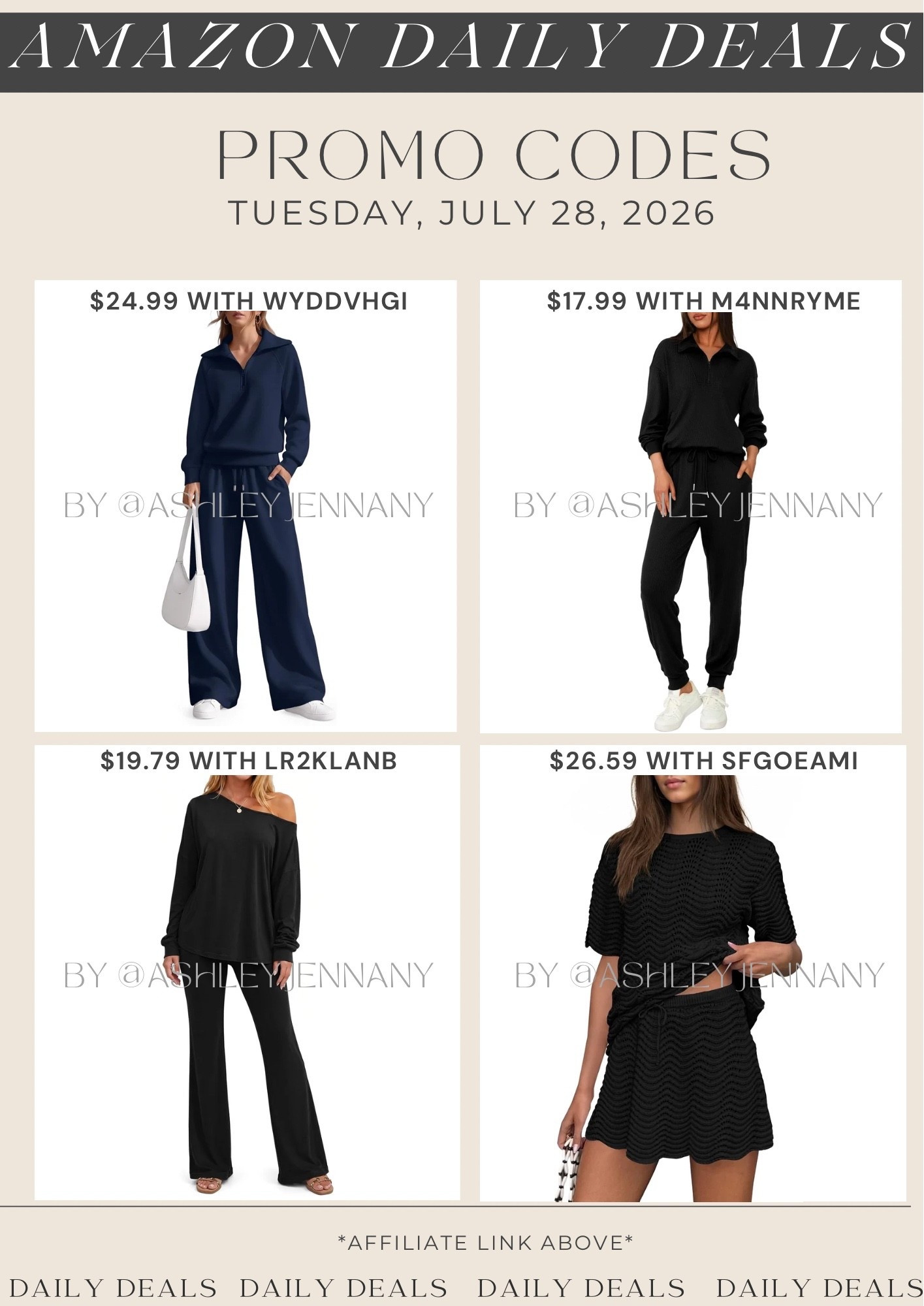 Amazon deals

#LTKMidsize #LTKSaleAlert #LTKootd