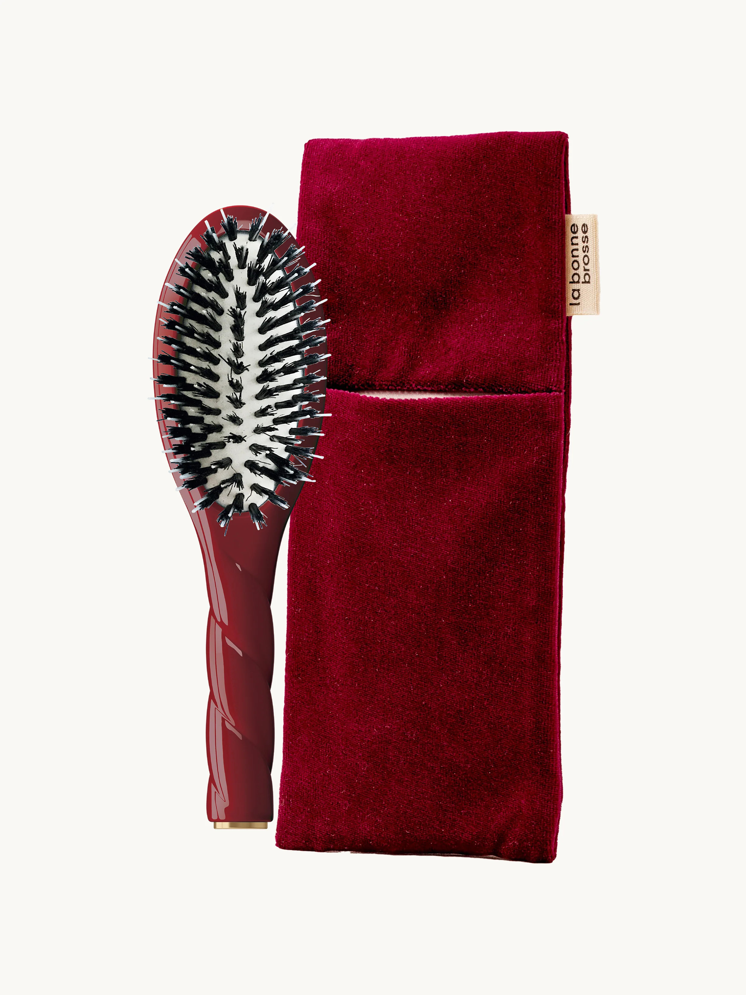 N.02 The Petite Care and Detangling Brush with Pouch | goop
