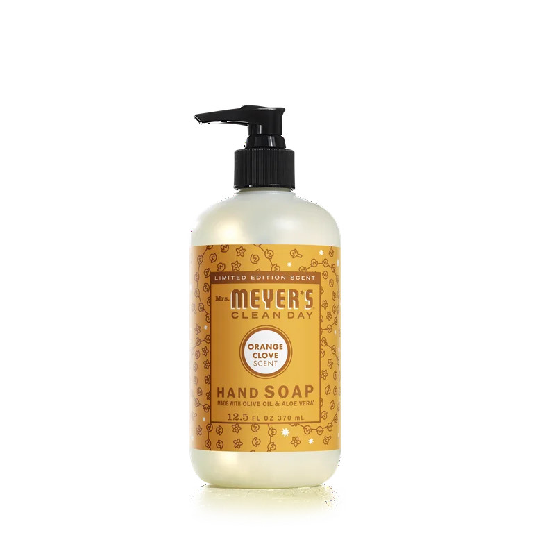 Mrs. Meyer's Clean Day Liquid Hand Soap Orange Clove, 12.5 oz | Walmart (US)