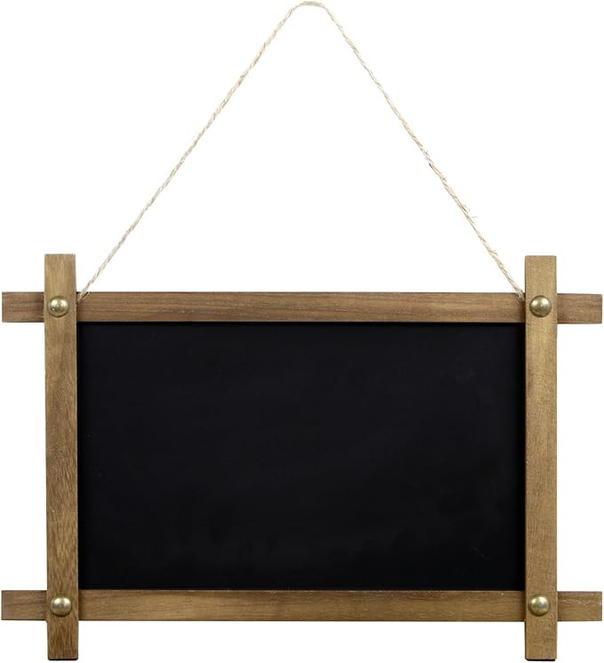 Magnetic Chalk Boards with Frame by VersaChalk (15x10" Industrial, Porcelain, Double Sided) Rusti... | Amazon (US)
