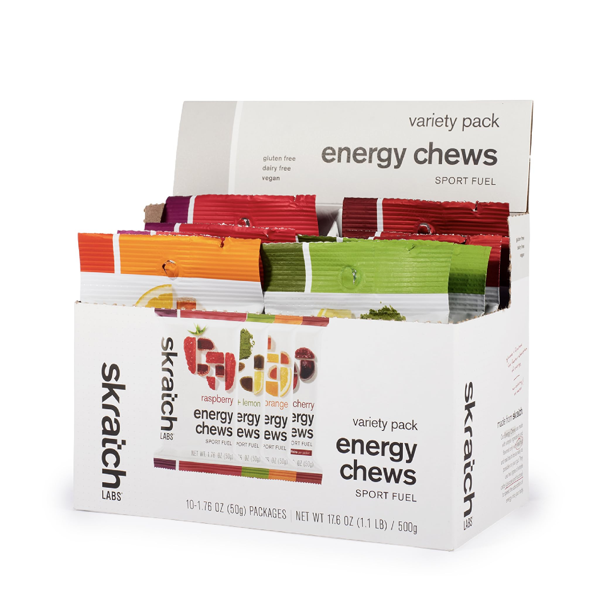 Skratch Labs Energy Chews | Gummies for Running, Cycling, and Sports Preformance | Gel Alternativ... | Amazon (US)