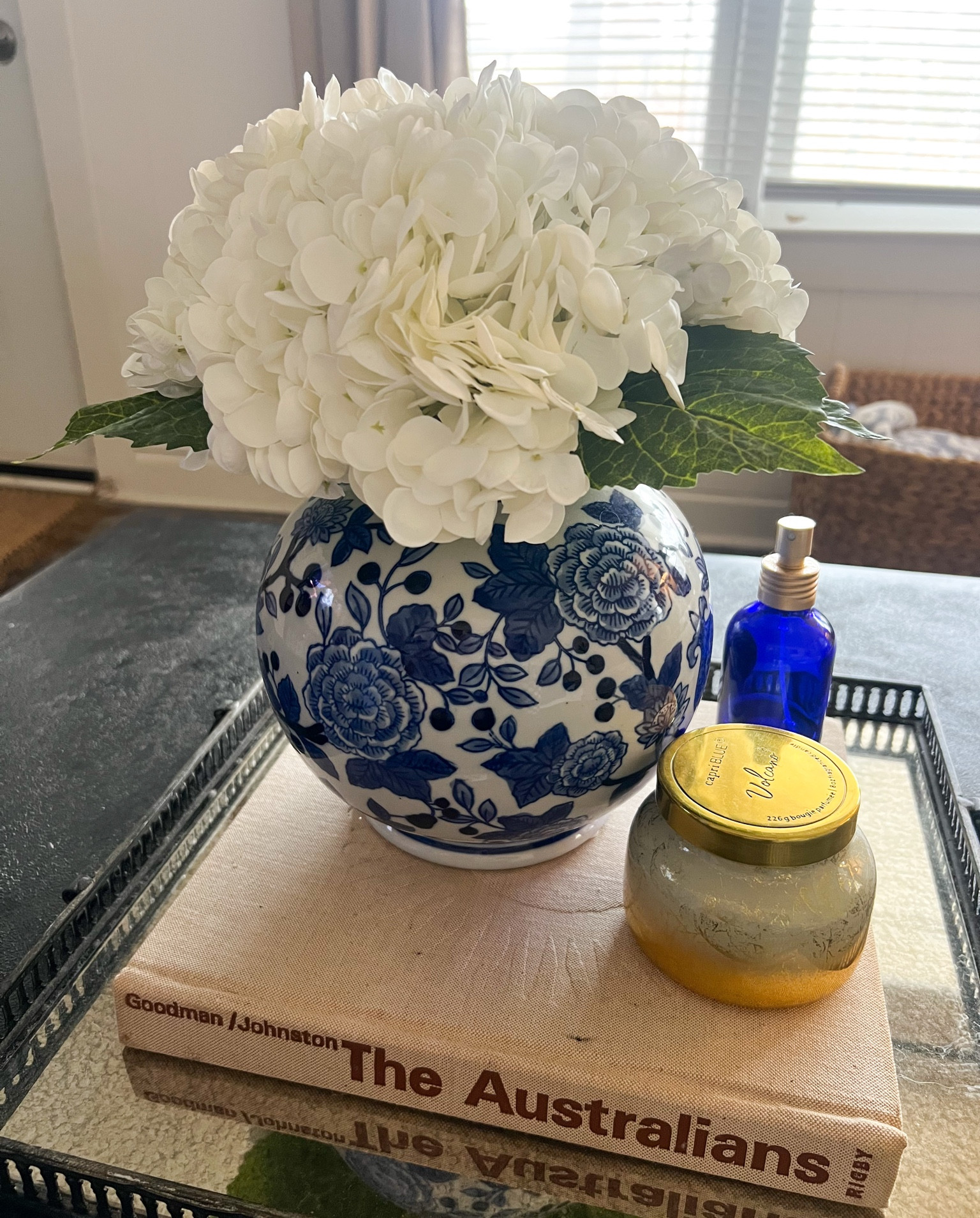 REAL TOUCH HYDRANGEAS!! Couldn’t love these more! 🤍🌷