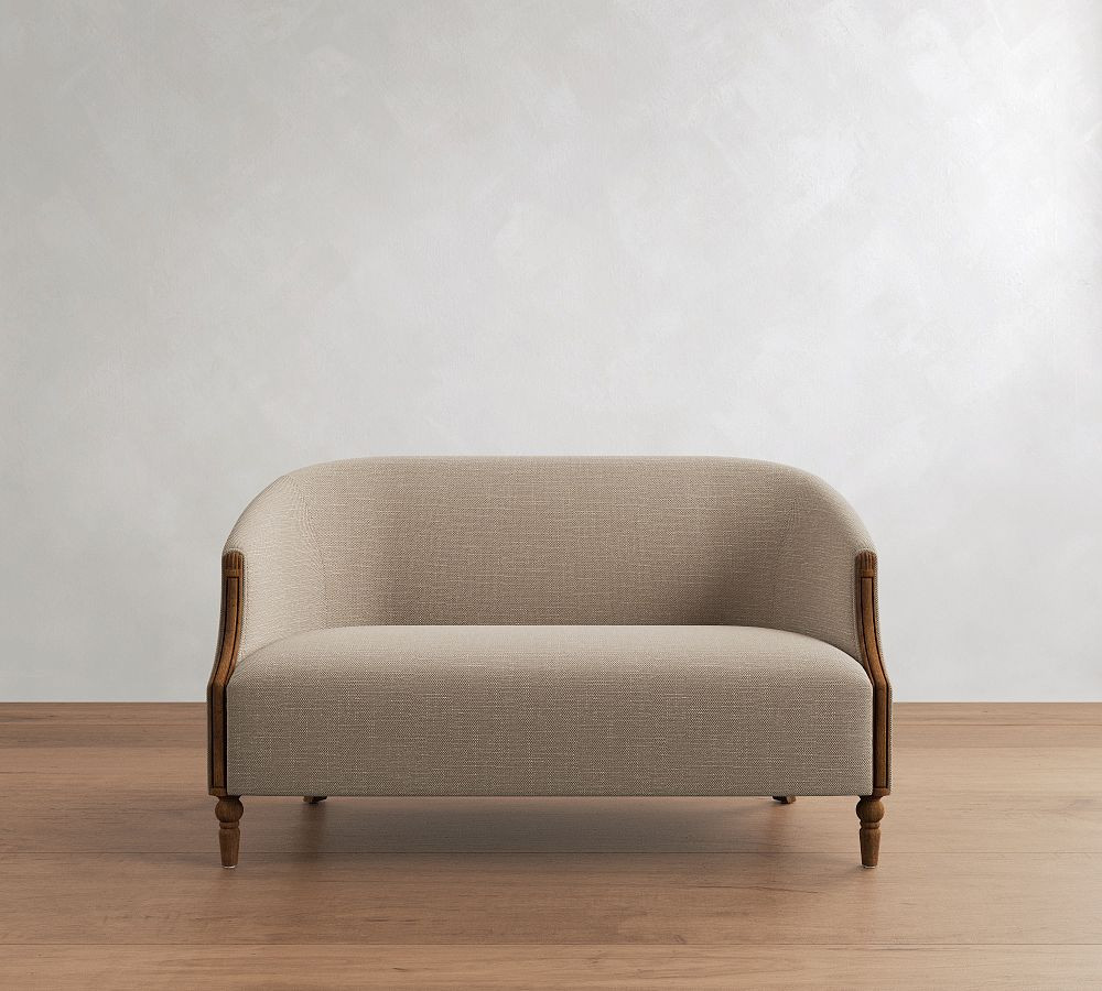 Chris Loves Julia Florence Settee | Pottery Barn (US)